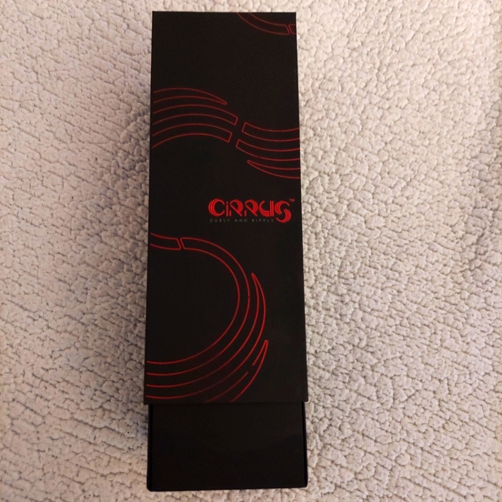 Cirrus Curly and Ripply Hair Styling Waver Tool 3 Ways Right Handed Black & Red